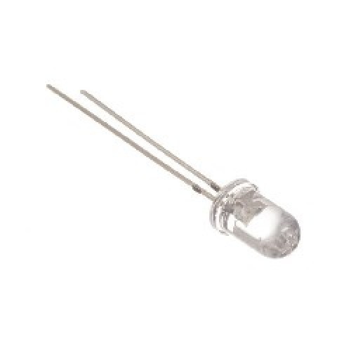 LED 5mm Alta Efic. AMARILLO 3V 1200mcd 15º W. Clear