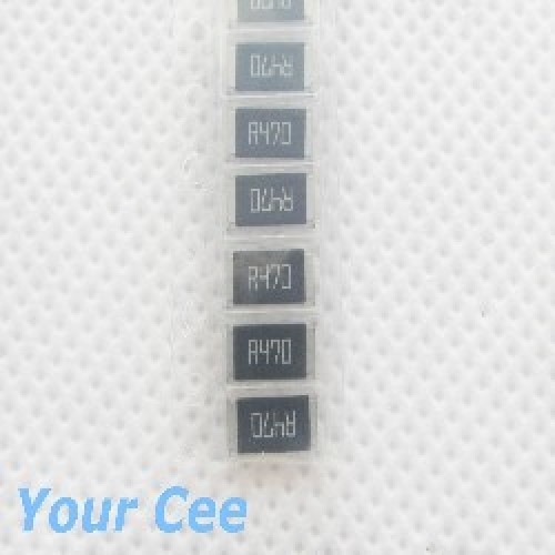 RESISTENCIA CHIP SMD (2512) 1W 5% 470E 470R