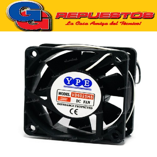 FORZADOR COOLER FAN (92X92X25.5mm) 3.5  24V Buje