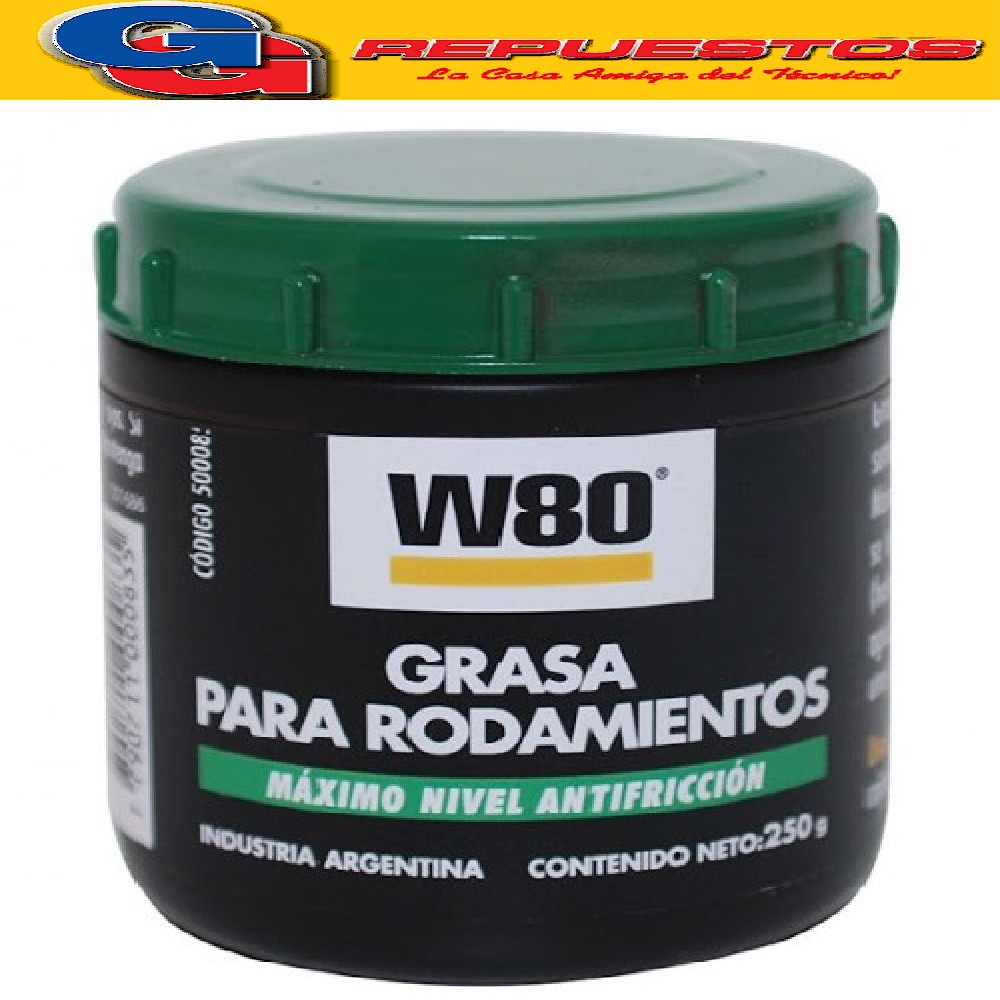 GRASA RODAMIENTO W80 250 GRS