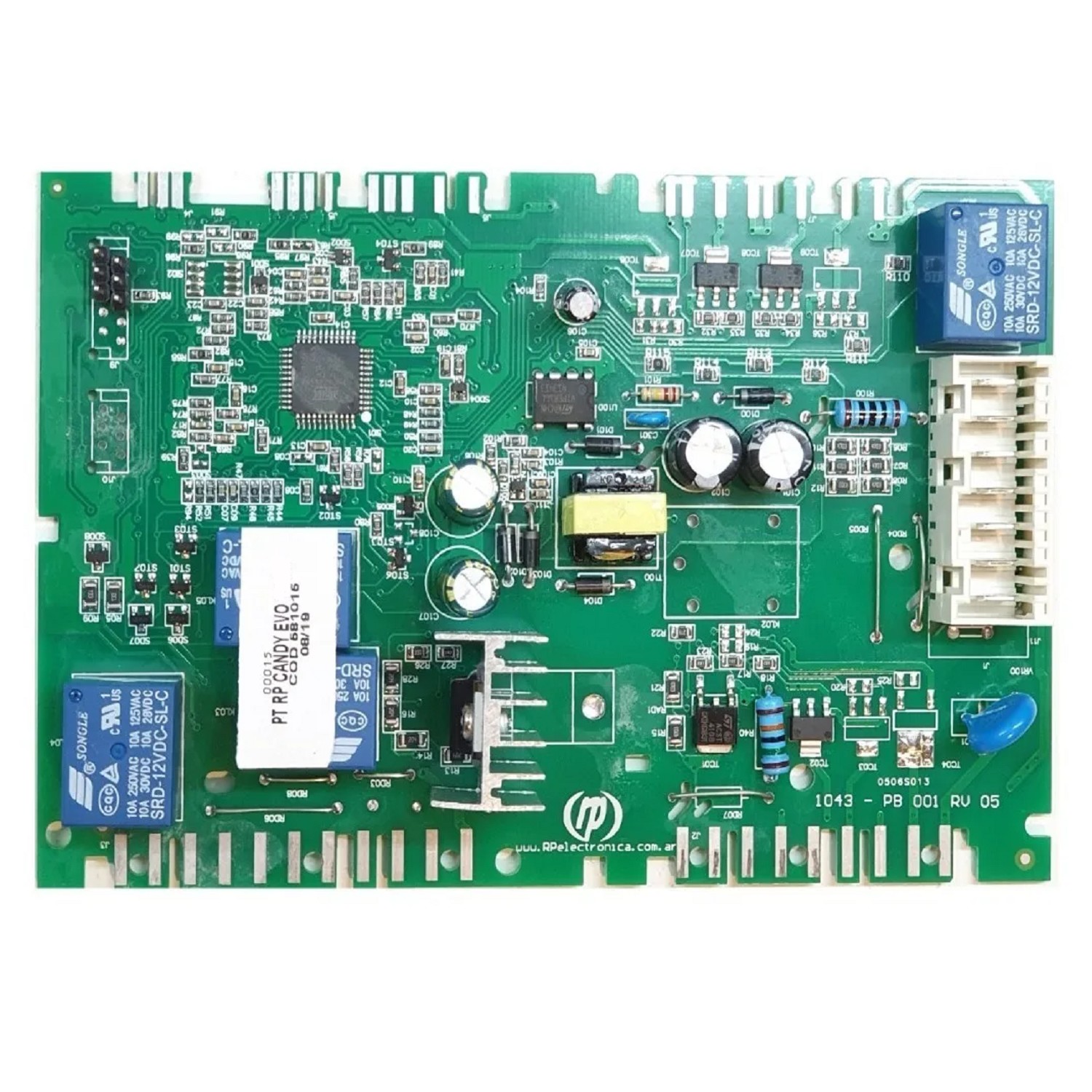 PLAQUETA LAVARROPAS CANDY EVO1083D/12 TIPO RP NACIONAL PLACA MODULO DE POTENCIA 49032777 (CANDY GIAS) 41034617 Tarjeta Electron. INVENSYS