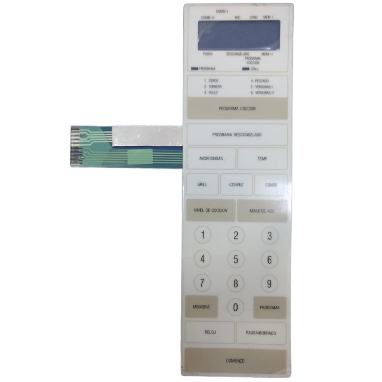 TECLADO MICROONDAS PHILCO 3422I MD143