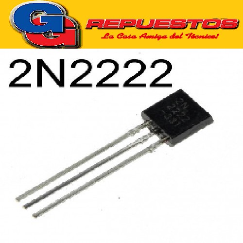 TRANSISTOR 2N 2222 PLASTICO