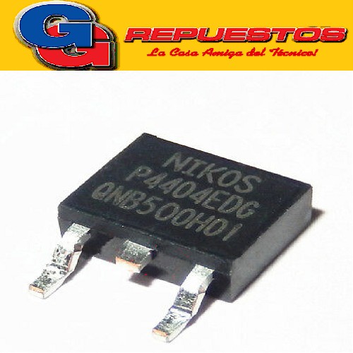 MOSFET CANAL P P4404EDG 40V 10A FET SMD