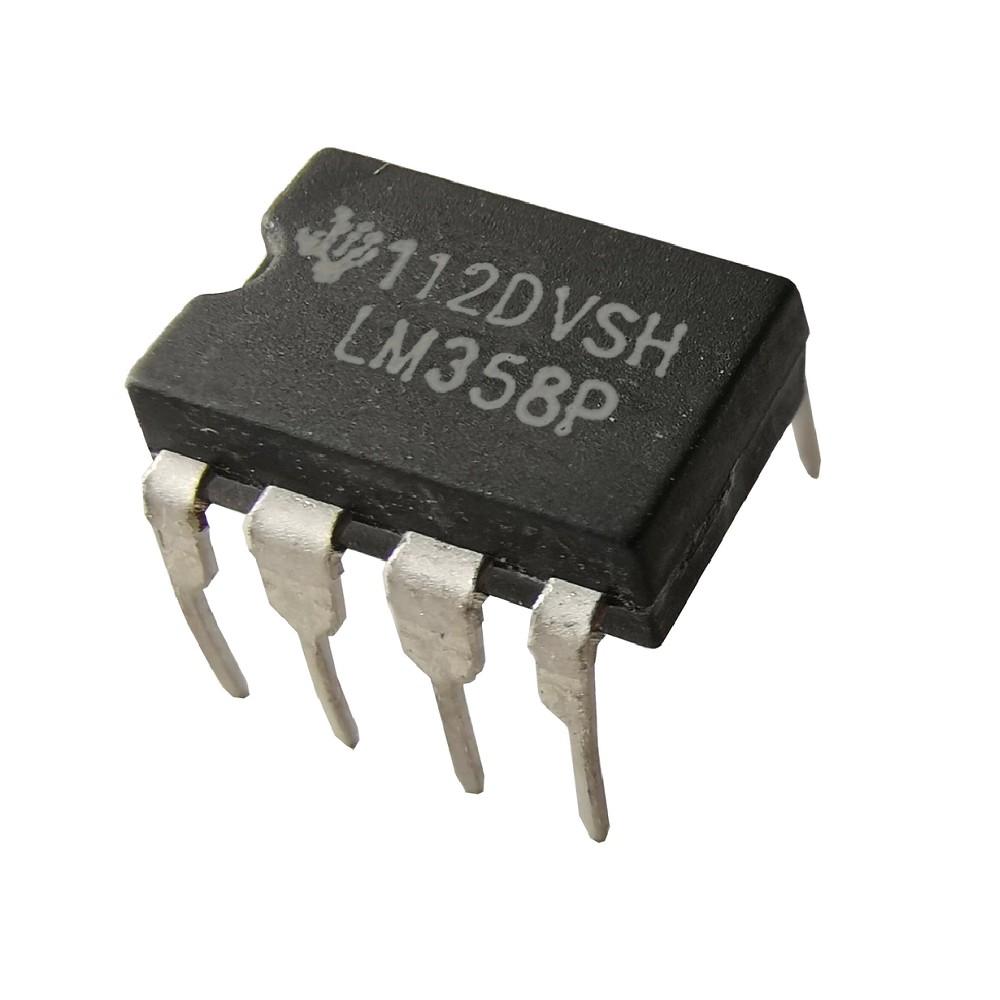 LM358 / 358P CIRCUITO INTEGRADO DIP-8 AMPLIFICADOR OPERACIONAL DER GANANCIA DOBLE ALIMENTACION 1.5V-16V / 1MHZ