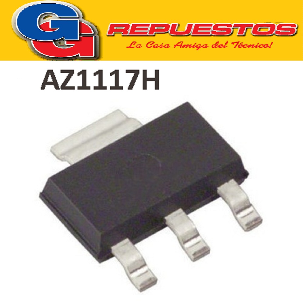 AZ1117H-2.5 / SOT 223 TRANSISTOR REEMPLAZO EH14A SMD AMS1117