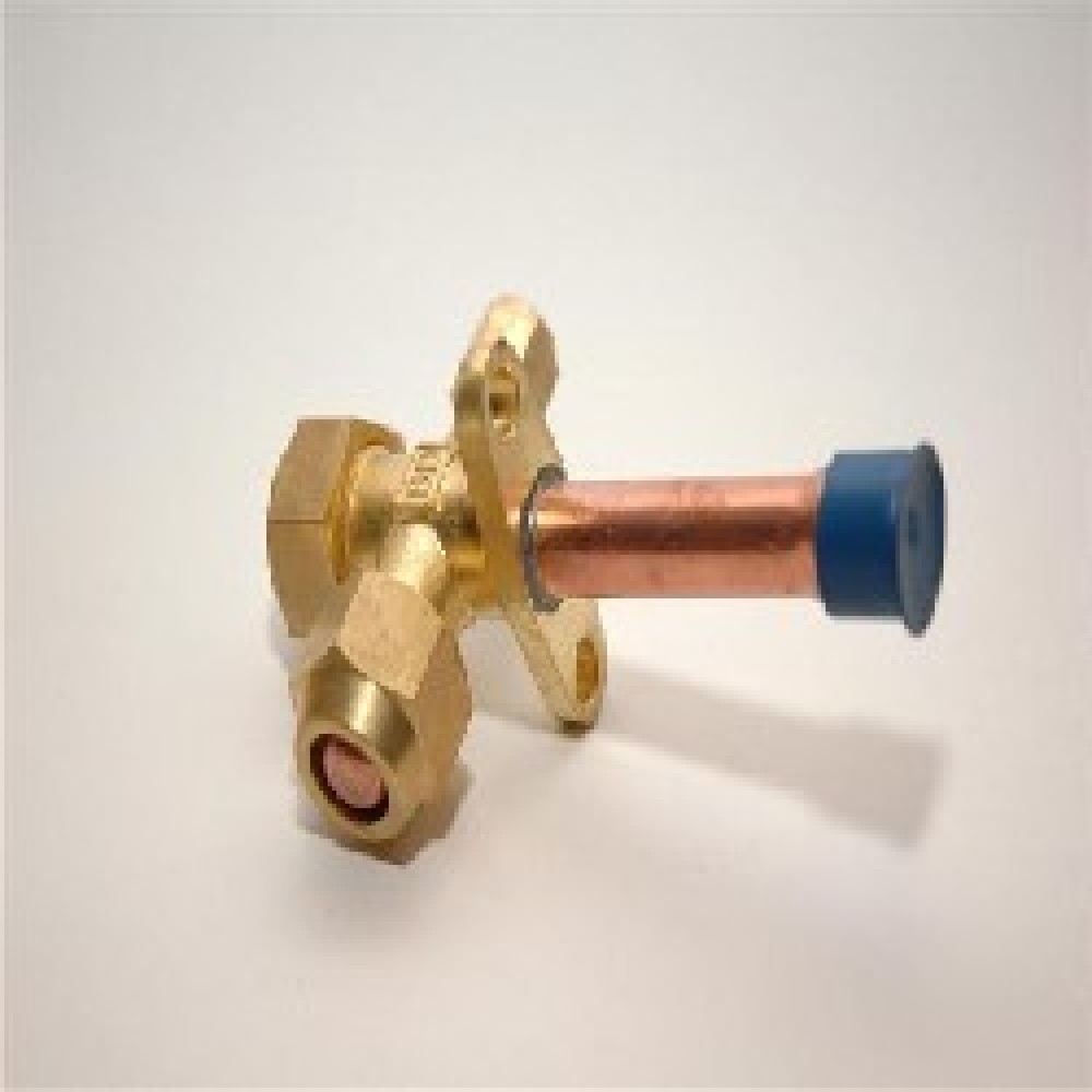 ROBINETE VALVULA SPLIT 3/8 CON VALVULA RECTA PARA R410.