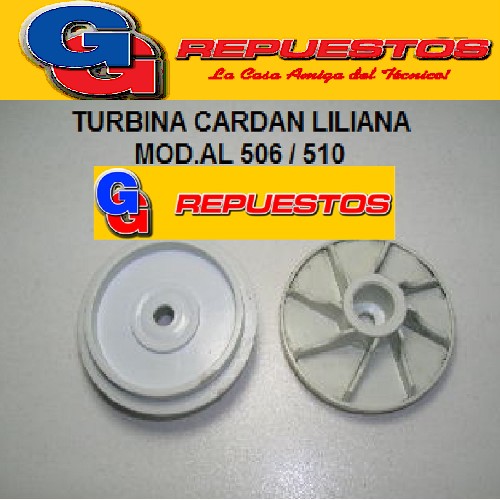 TURBINA CARDAN  LICUADORA LILIANA MODELO AL 506 / 510