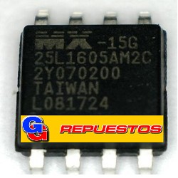 MX25L1605 CIRCUITO INTEGRADO SMD