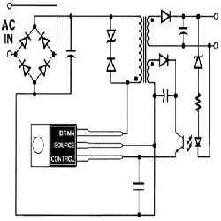 TOP224YN TRANSISTOR CIRCUITO INTEGRADO FUENTE SWITCHING