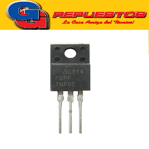 TRANSISTOR FET 7N60 FI