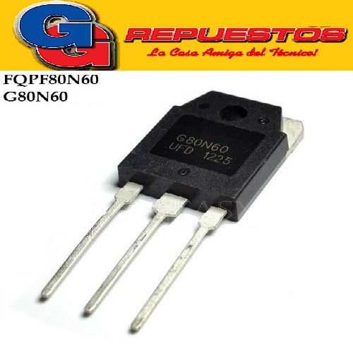 80N60 TRANSISTOR FET (600V/80A/275ns) TO-264