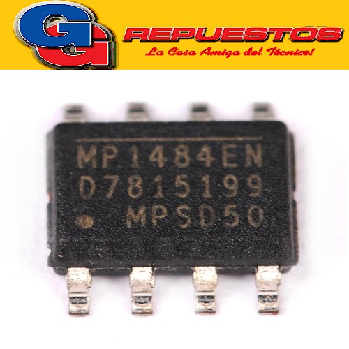 MP1484EN SMD CIRCUITO INTEGRADO CONVERTIDOR REDUCTOR SINCRONICO RECTIFICADO (18V/340KHZ/3A)