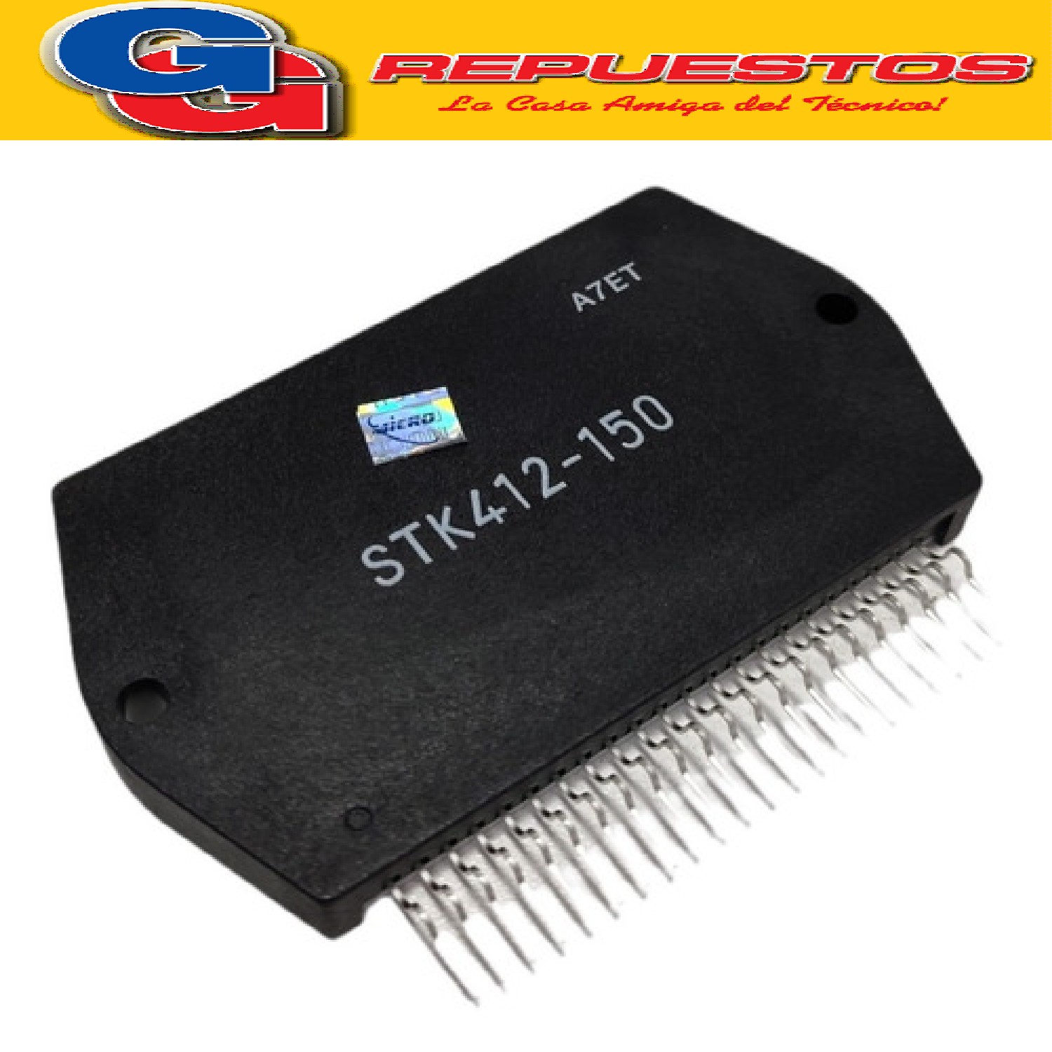STK 412-150 CIRCUITOS INTEGRADO Dual power audio amplifier 2 x150W