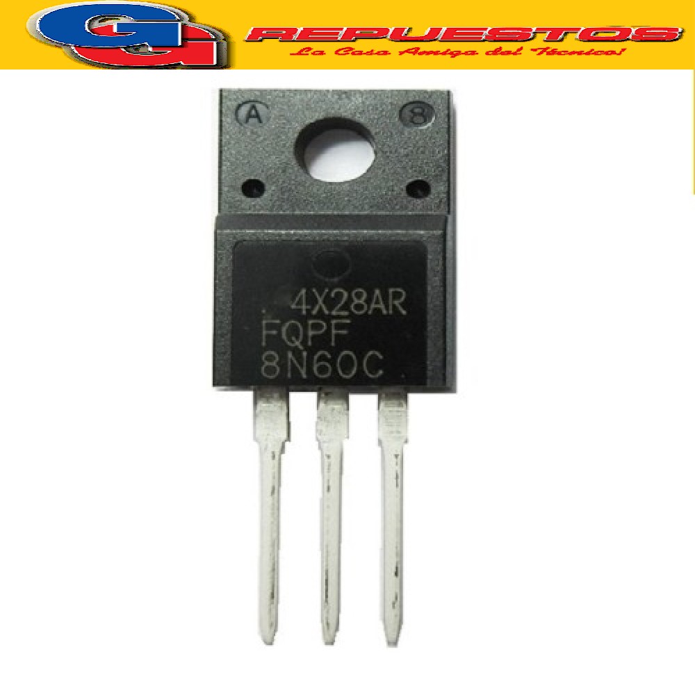 8N60FI TRANSISTOR FET CANAL N 600V/7.5A/1.2R