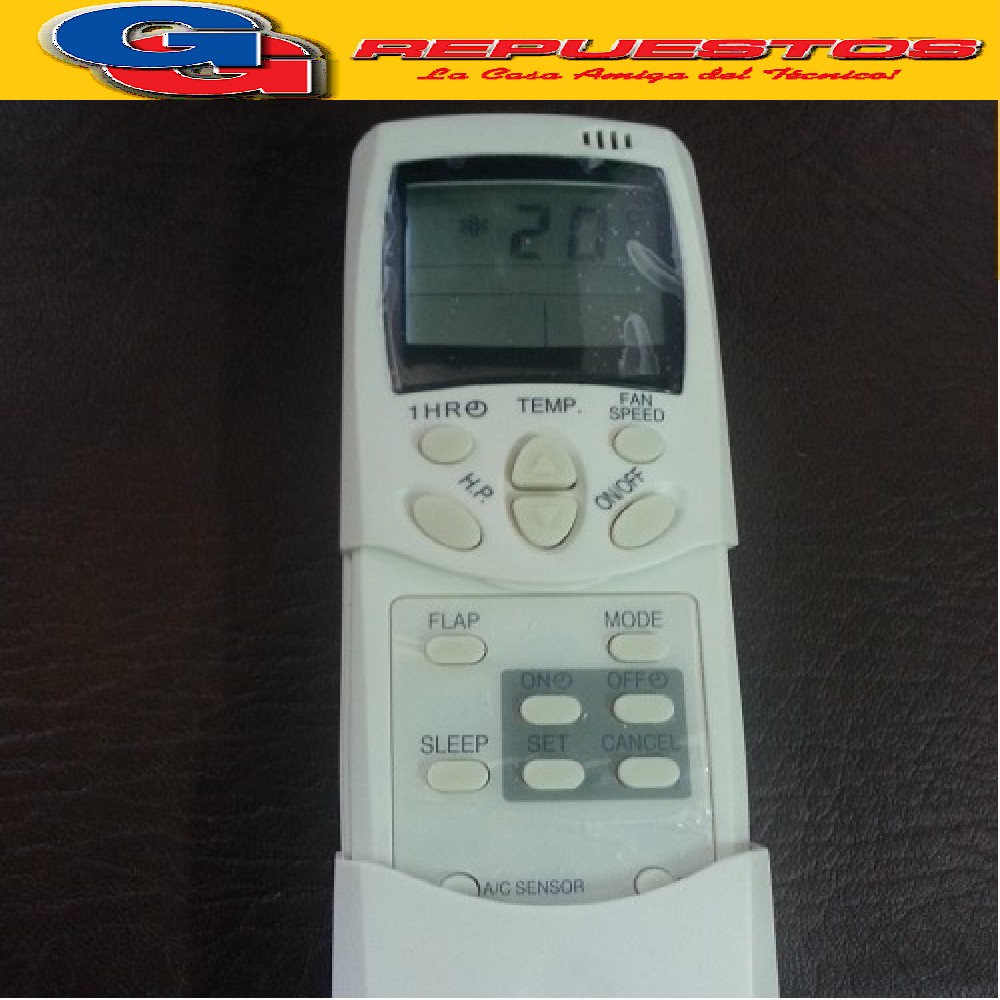 CONTROL REMOTO AIRE ACONDICIONADO SPLIT WHITE WESTINGHOUSE / ELECTROLUX / LG /  SIGMA / BGH) RCH-28NE  [[FRIO / CALOR]]