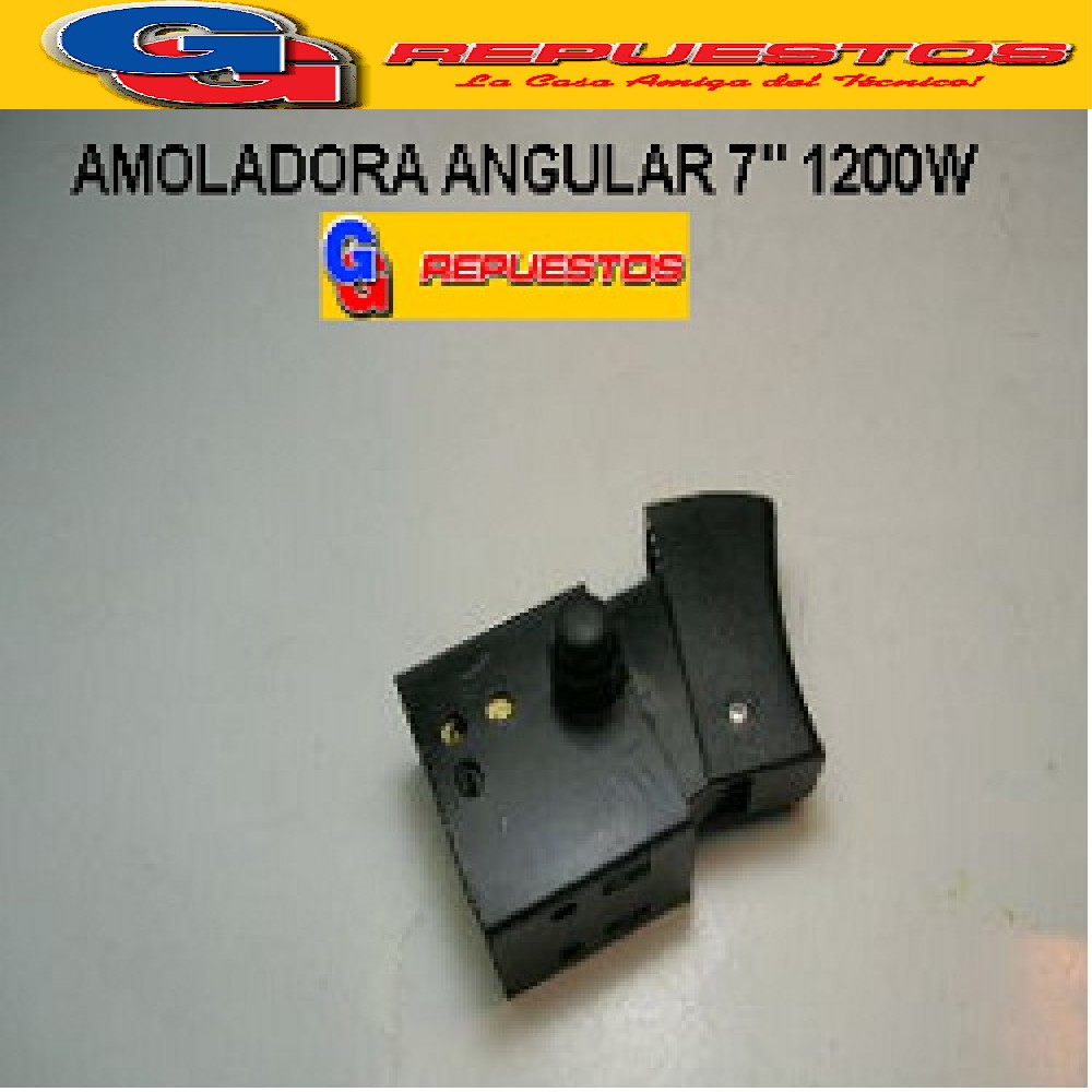 INTERRUPTOR AMOLADORA ANG.7  1200W - 10022