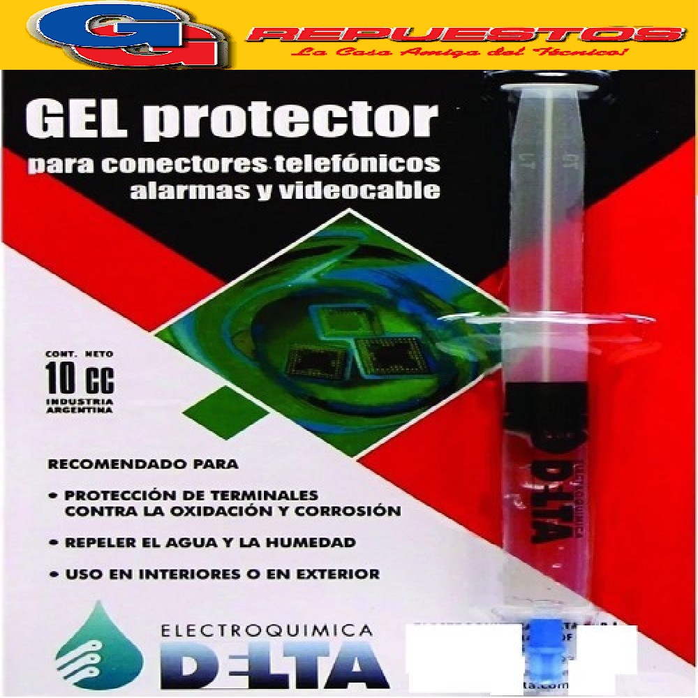 GEL PROTECTOR DE CONECTORES, JERINGA 10CC