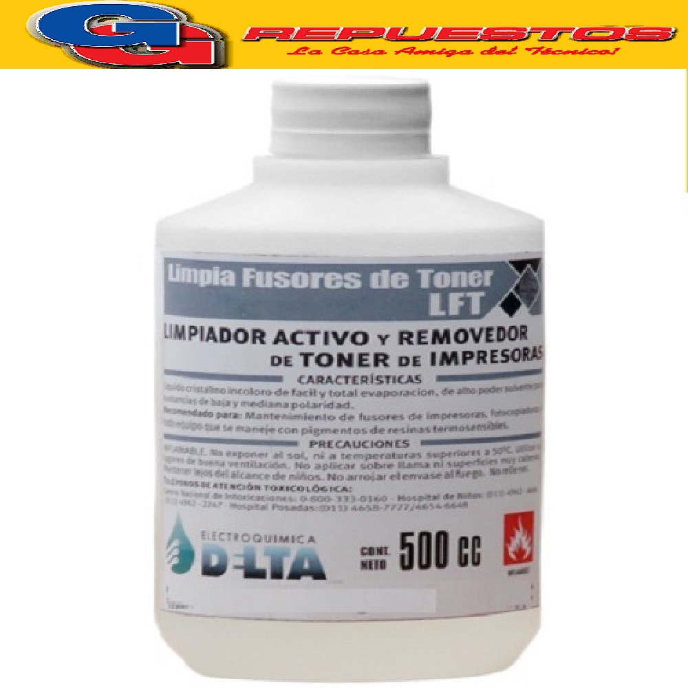 LIMPIADOR DE TONER POR 500 CC