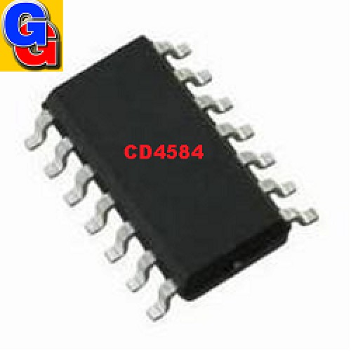 CD4584D=TC4584 - HEX SCHMITT TRIGGER (SMD)