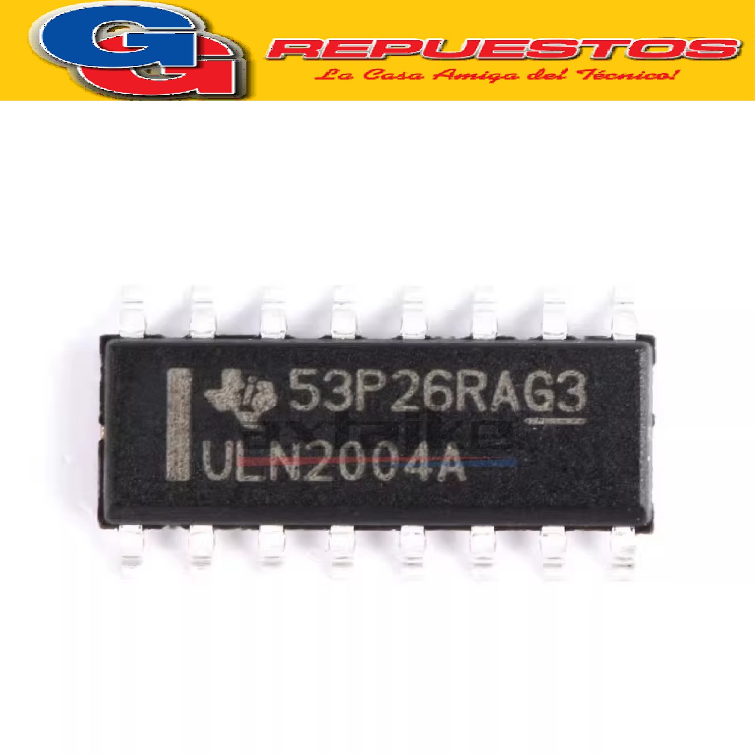 ULN2004D SMD ARREGLO DE DARLINGTON 0.5A 50V CMOS