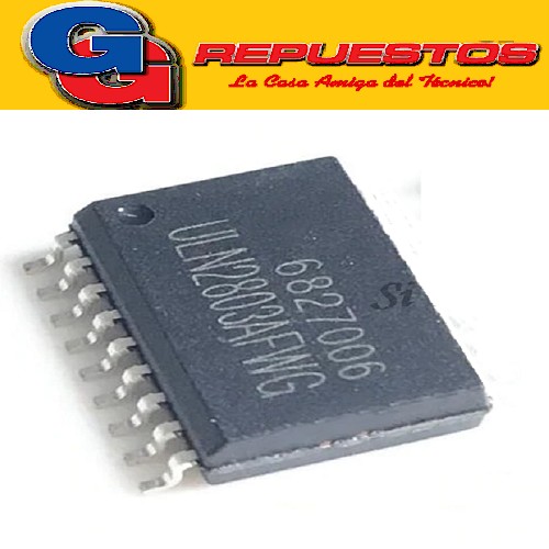 ULN2803AFW -SMD- ARREGLO DE 8 CANALES DARLINGTON EMISOR COMUN