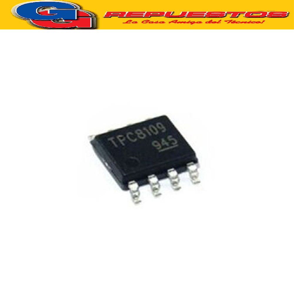 CIRCUITO INTEGRADO TPC8109 SMD TIPO MOS CANAL P SILICION DE  EFECTOS DE CAMPO (U-MOS III)