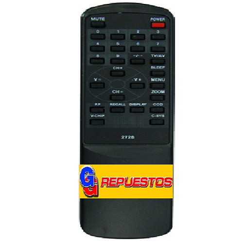 CONTROL REMOTO TV DURABRAND TOP HOUSE (2728)