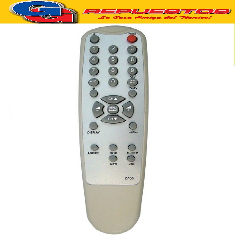 CONTROL REMOTO TV ADMIRAL A3030