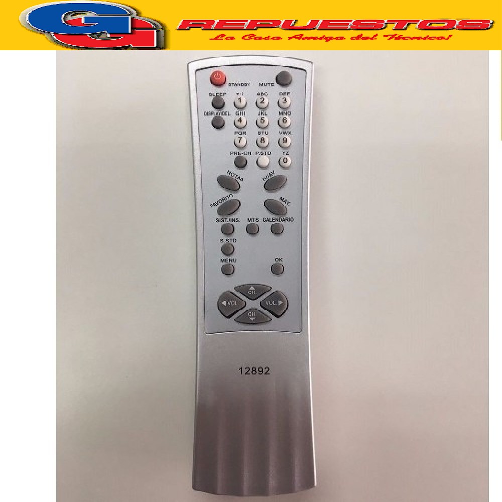 CONTROL REMOTO TV BGH-DURABRAND-TCL