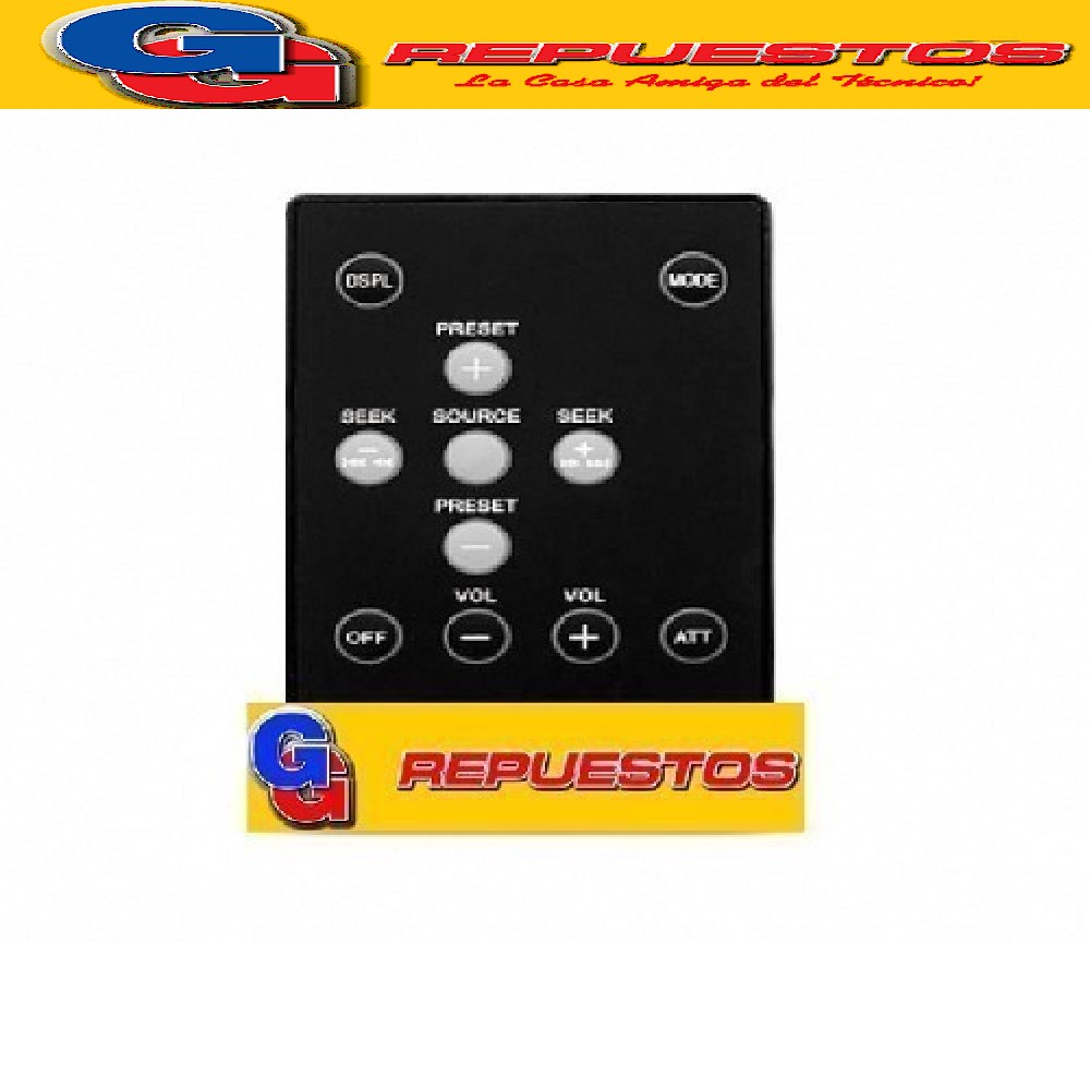 CONTROL REMOTO AUTOESTEREO SIMILAR A SONY