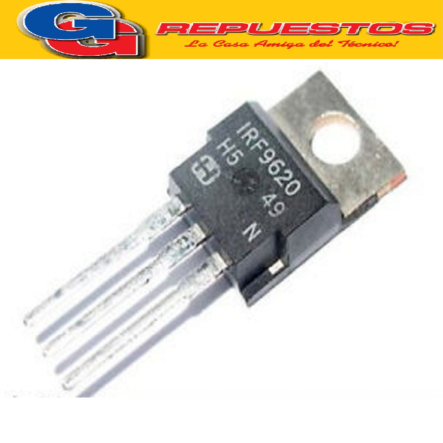 IRF9620 TRANSISTOR MOSFET 200V / 1.2ohm / 3.5A