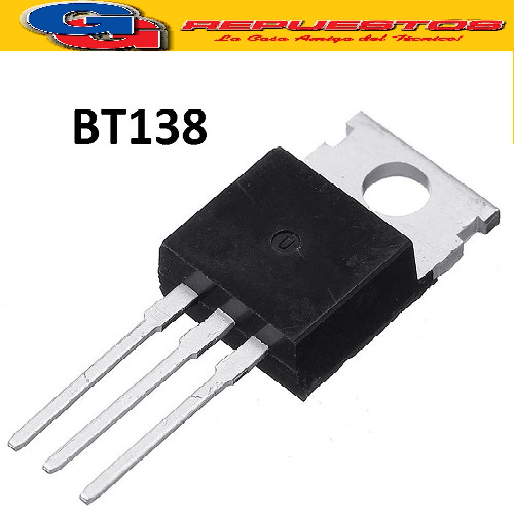 BT138-500 TRIACS 500V/12A/5W