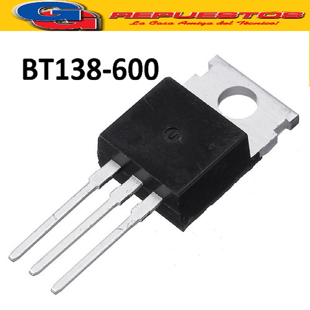 BT138-600 TRIACS 600V/12A/5W