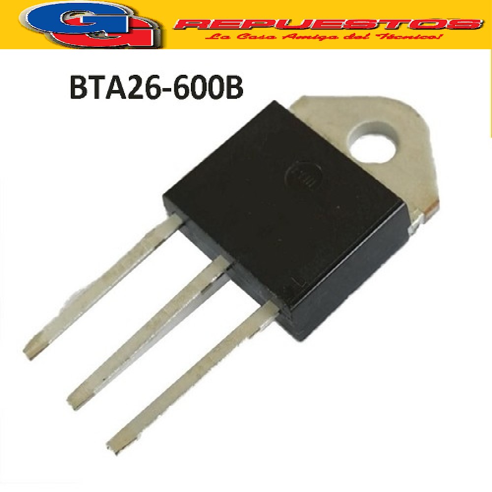 BTA26-600B TRIAC 600V/25A/1W