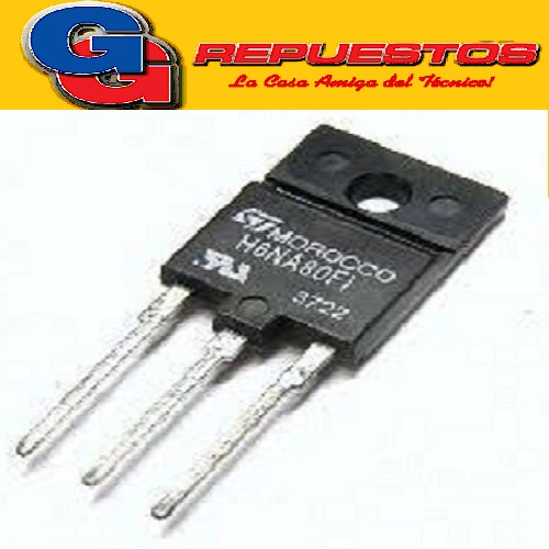 6NA80FI TRANSISTOR FET CANAL N 800V / 3.4A / 60W