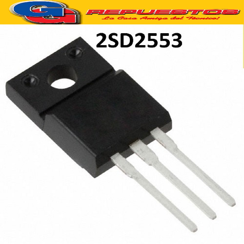 2SD2553 TRANSISTOR NPN 1700V / 8A / 50W