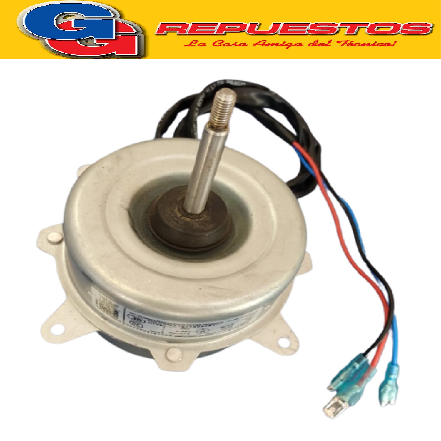 MOTOR FORZADOR AIRE ACONDICIONADO SPLIT YDK25-6K(YDK25-6K-1) (GN) 220 - 240 V 50/60 Hz 25W 6 P 0.265 A LRA 0.31A 810R/MIN