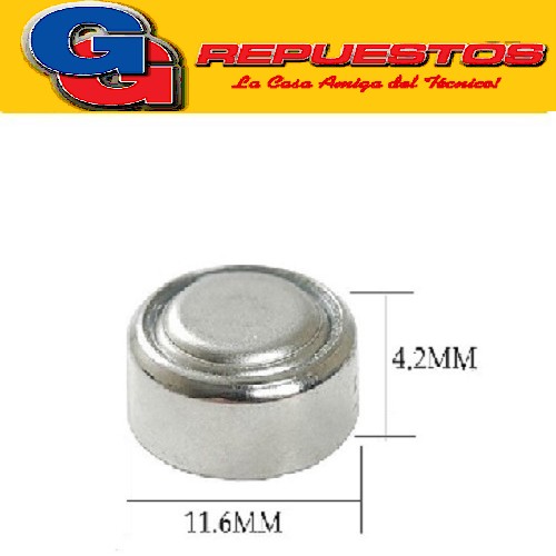 PILA 1.5V ALCALINA  280-21/280-41/301/D301/SB-B8/SR1142W/SR4 3W/1176ª/186-1/G12A/GP86A/L1142/LR1142/RW84/V12GA/GP186/L1142F/10L124/G12/LR43/386/SR43/186