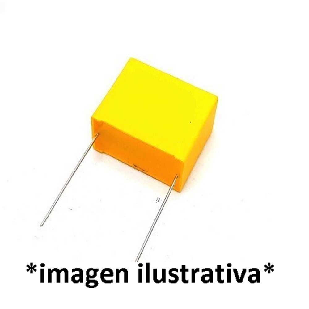 CAPACITOR POLIPROPILENO METALIZADO 1.5uFX310VAC (X2) P=27.5mm 155