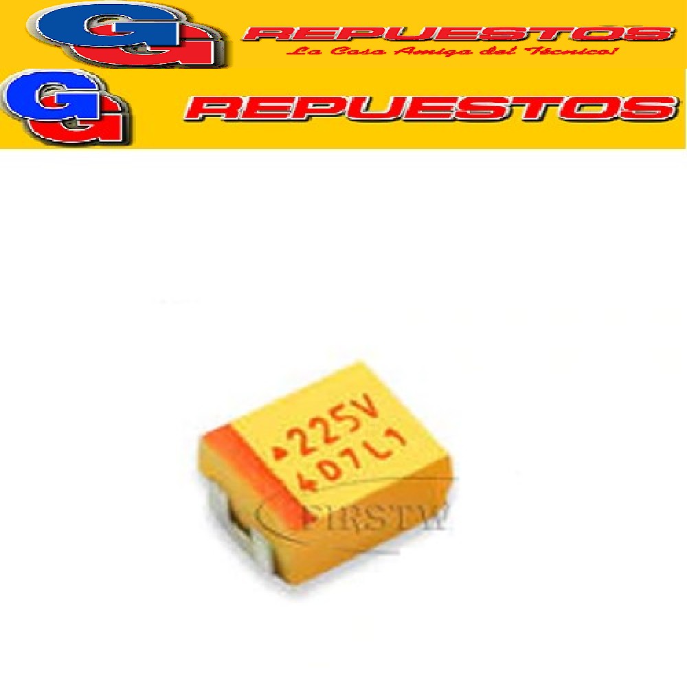 CAPACITOR TANTALIO SMD (1206) 2.2uF X 16V 20% A=3216