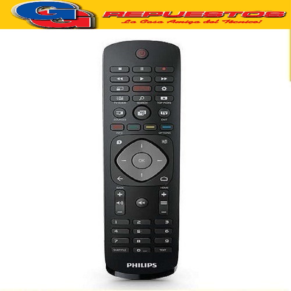 CONTROL REMOTO SMART TV PHILIPS R6876 (SP509) SIRVE PARA AOC