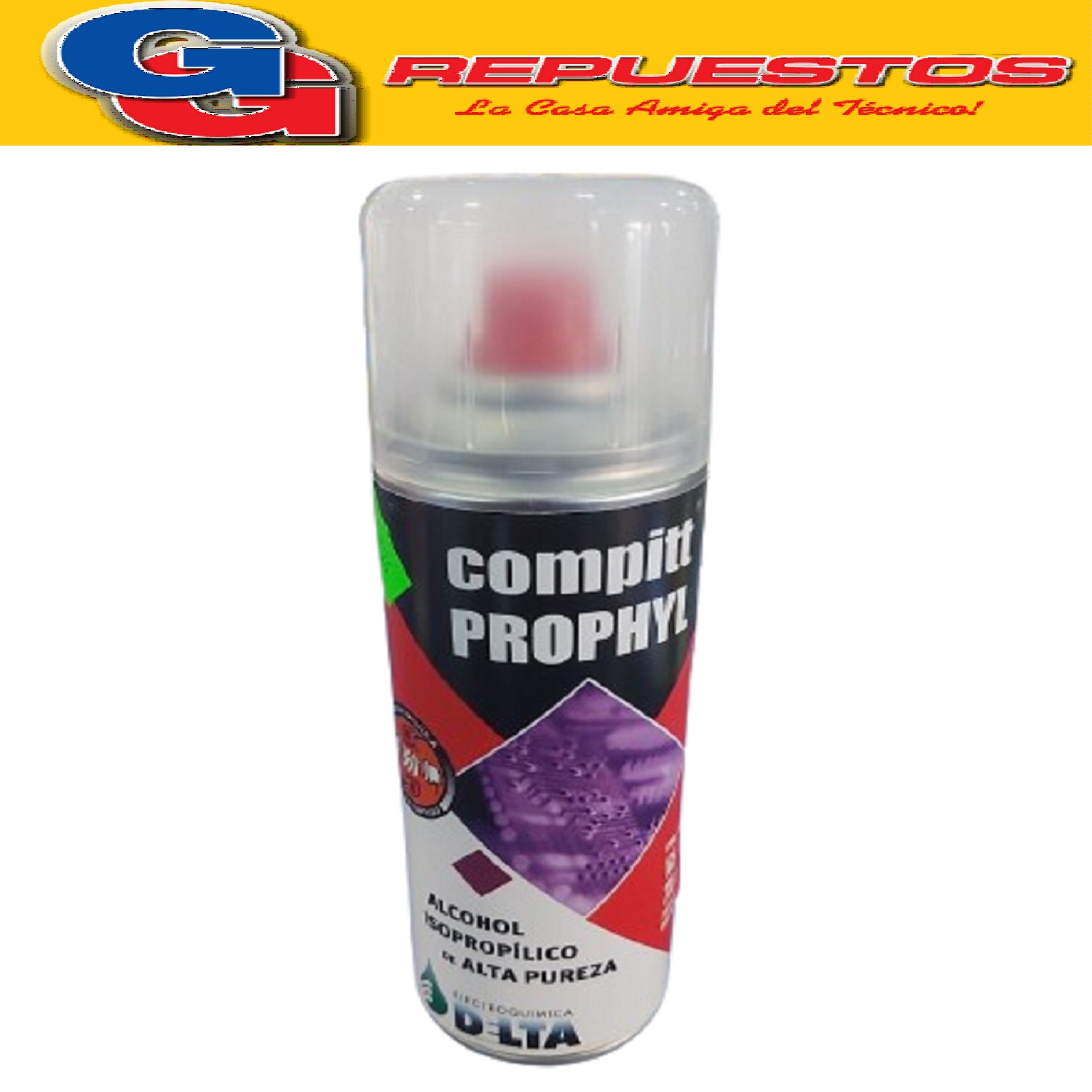 ALCOHOL ISOPROPILICO EN AEROSOL COMPITT PROPHYL 165 GR