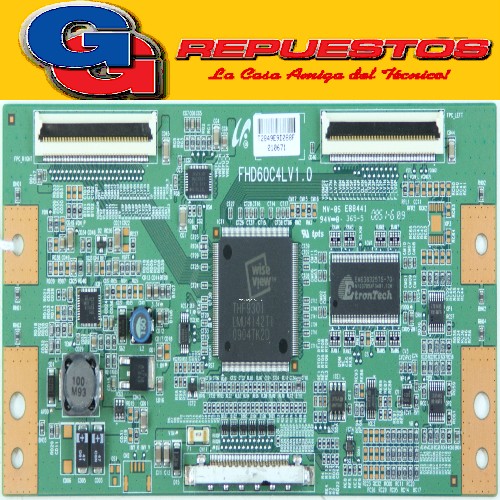 PLAQUETA Samsung LE40B551A6W - T-Con - FHD60C4LV1.0 - LJ94-02849E