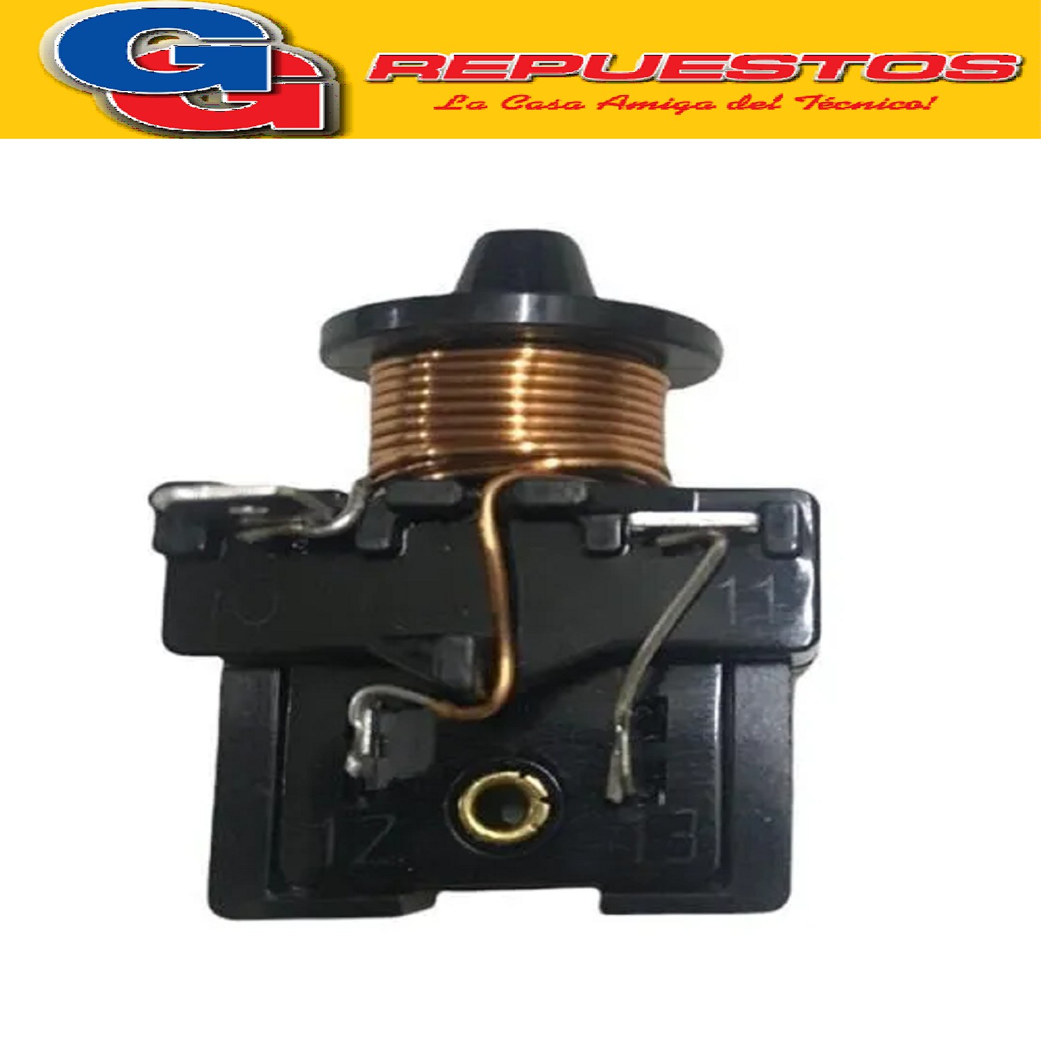 RELAY SIN PROTECTOR 1/4 TIPO DANFOSS EMBRACO