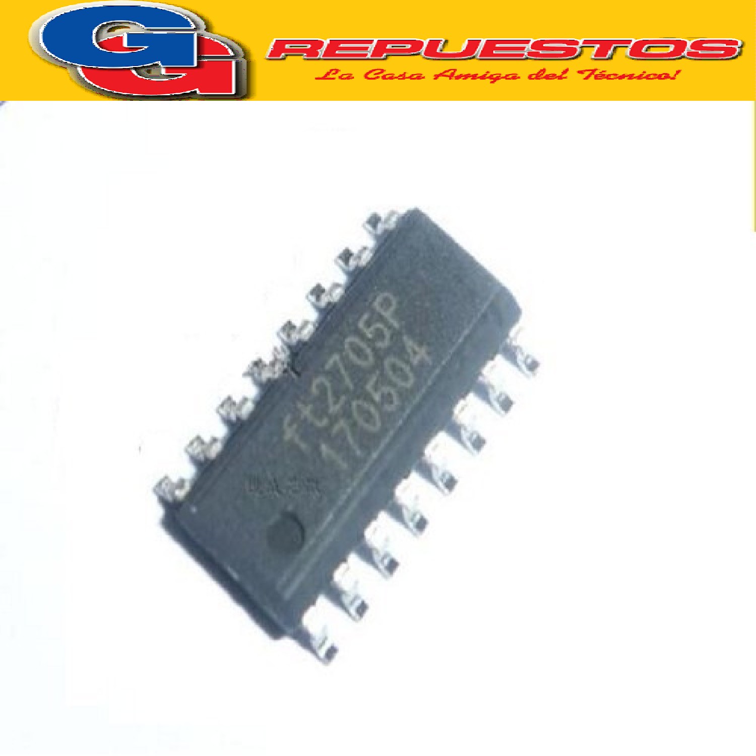 FT2705P CIRCUITO INTEGRADO -SMD- AMPLIFICADOR DE AUDIO (2X10 W / 5V-9V / 4ohms)