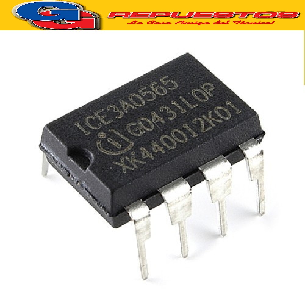 ICE3A0565 CIRCUITO INTEGRADO -DIP8- (650V/100KHZ/4.7ohms/25W )