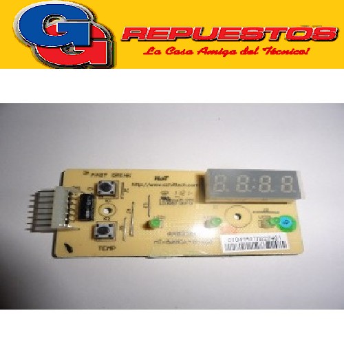 PLAQUETA INTERFASE PUERTA HELADERA ELECTROLUX DC4 Cod.Origen:5211069 (ELECTROLUX) 64800243_PLACA DE PUERTA DC49X