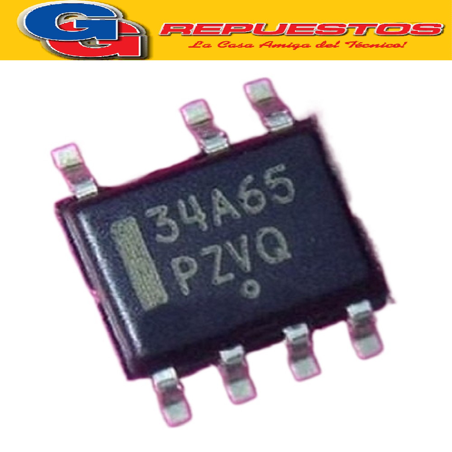 NCP1234A65 CIRCUITO INTEGRADO -SMD- (28V/100khz/500mA)
