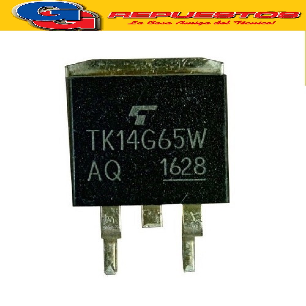 TK14G65W TRANSISTOR MOSFET CANAL N (650V/130W/13.7A/0.25 ohm s) SMD